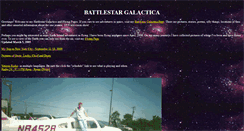 Desktop Screenshot of galacticafanfic.com